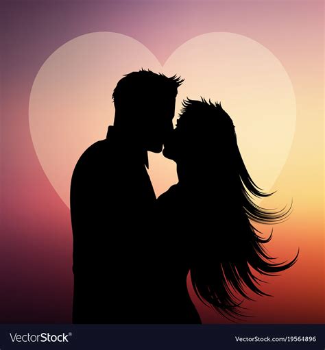 silhouette of couple|silhouette of couple kissing.